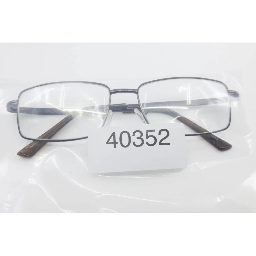Modern Men MM 4003 GM Gunmetal Rectangle Eyeglasses Frames 56-16-150